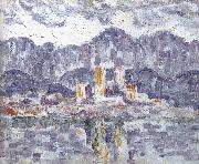 Paul Signac Study of cloudy sky oil painting reproduction